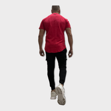Load image into Gallery viewer, Scoop Tee Red
