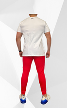 Load image into Gallery viewer, Saxony Protech Fleece Joggers Red
