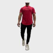 Load image into Gallery viewer, Scoop Tee Red
