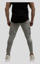 Load image into Gallery viewer, Saxony Club Cargo Joggers Grey
