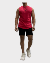 Load image into Gallery viewer, Muscle Tank Scoop  Red
